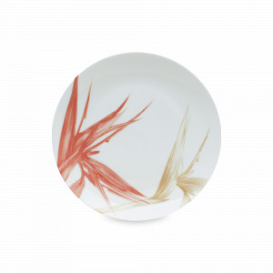 Тарелка пирожковая, 16.5 см, фарфор, белый, декор, HOMEFEEL, Россия, Тарелки хлебные