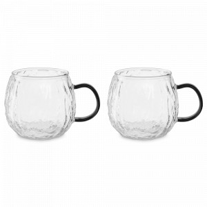 Набор из 2-х кружек, 400 мл, стекло, серия Crystal, LIBERTY JONES, Россия, Большие кружки
