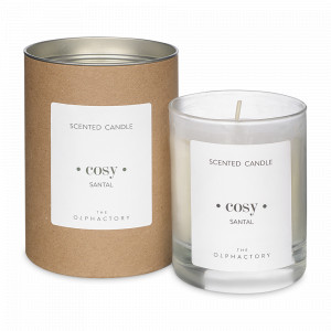 Свеча ароматическая «Santal» New Design, 40 часов горения, воск, стекло, серия The Olphactory, AMBIENTAIR, Испания, Ароматы для дома