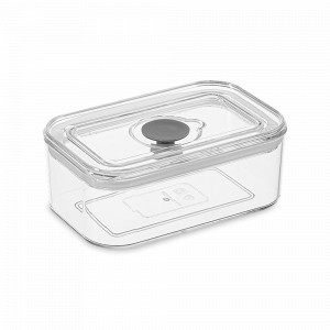 Контейнер для хранения герметичный с крышкой и клапаном Keep in, 450 мл, пластик SAN, силикон, SMART SOLUTIONS, Россия, Контейнеры для пищи