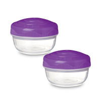 Набор из 2-х контейнеров, 210 мл, пластик, серия To Go, SISTEMA, Новая Зеландия