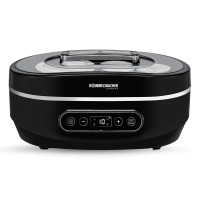 Йогуртница , 1 л, нержавеющая сталь, пластик ABS, черный, ROMMELSBACHER, Германия