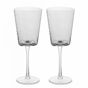 Набор из 2-х бокалов для вина, 300 мл, стекло, серый, серия Nocturne, ANNA LAFARG, Китай, Наборы бокалов для красного вина