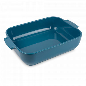 Форма для запекания прямоугольная, 32 х 20 см, 2.7 л, керамика, голубой, серия Light Blue, PEUGEOT CERAMIC, Франция, PEUGEOT CERAMIC (Франция)