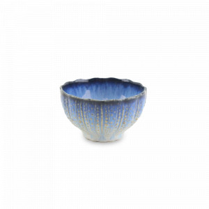 Пиала , 11 см, керамика, белый, синий, серия Sardinhas, COSTA NOVA, Португалия, Салатники из керамики