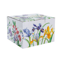 Набор из 2-х чайных пар Ирисы Летний сад, 180 мл, костяной фарфор, белый, декор, серия Stechcol, ANNA LAFARG, Китай_00814740060658337750.jpg