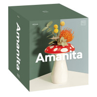Ваза для цветов, 19 см, керамика, белый, серия Amanita, DOIY, Испания_00819740048019117244.jpg