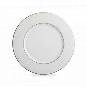 Тарелка пирожковая, 16 см, костяной фарфор, белый, декор, серия Белый жемчуг, NARUMI, Япония, NARUMI (Япония)