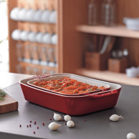 Форма для запекания, 32 х 20,5 см, керамика, красный, серия La Cocotte, STAUB, Франция_00806570053620709557.jpg