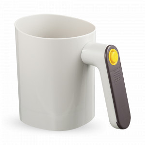 Устройство для просеивания муки на батарейках Wheat, 1 л, пластик ABC, серый, SMART SOLUTIONS, Россия, Сита