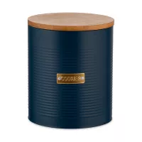 Емкость для печенья, 2.6 л, нержавеющая сталь, темно-синий, серия Otto, TYPHOON, Великобритания, 