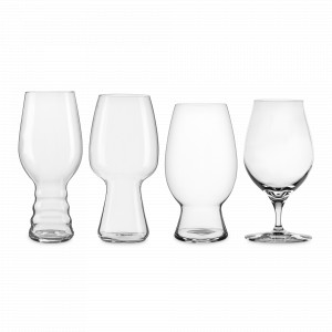 Набор из 4-х бокалов для дегустации пива, хрустальное стекло, серия Beer Classics, SPIEGELAU, Германия, Стаканы Spiegelau