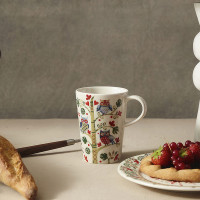 Кружка Owl, 350 мл, фарфор, белый, декор, серия Birds of Paradise, LIBERTY JONES, Россия_00814620063783007545.jpg