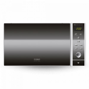 Печь микроволновая с грилем, нержавеющая сталь, пластик, черный, CASO, Германия, CASO (Германия)