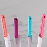 Нож кухонный поварской, 18 см, фиолетовая ручка, серия Chopping boards and Knives, TREBONN, Италия_00816280049488822790.jpg