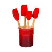 Емкость для лопаток, объем: 1,1 л, материал: керамика, цвет: красный, LE CREUSET, Франция_00801120038360588003.jpg