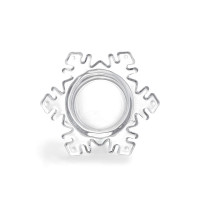 Подсвечник для чайной свечи Снежинка, 8 см, стекло, серия Event, ANNA LAFARG, Китай_00820990064999048261.jpg