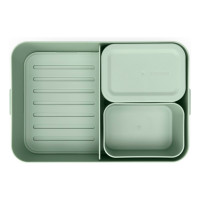 Ланч-бокс Bento большой, 25.5 х 16.7 см, пластик, мятный, серия Make & Take, BRABANTIA, Бельгия_00812680051480134045.jpg