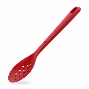 Ложка с отверстиями, 31 см, силикон, красный, серия Rosso, BALLARINI, Италия, BALLARINI (Италия)