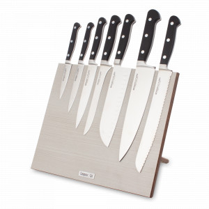 Набор кухонных ножей, 7 штук, на магнитной подставке ComposeEat, серия Classic Pro, BERGER CUTLERY, Германия, Набор кухонных ножей премиум
