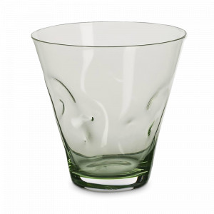 Стакан рокс Green, 250 мл, стекло ручной работы, зеленый, ROOMERS TABLEWARE, Нидерланды, Цветные стаканы