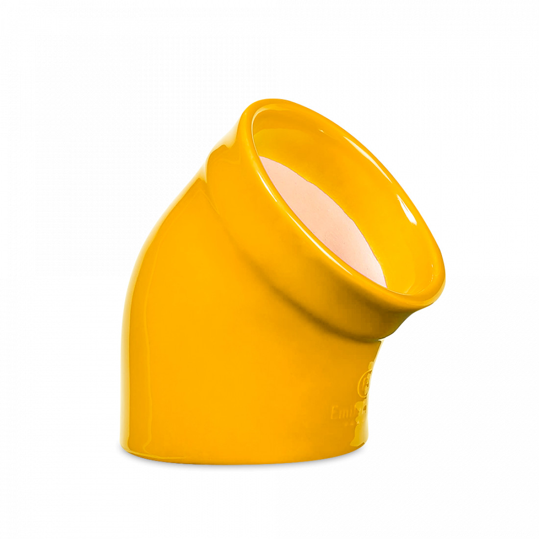 Солонка 10 см, керамика, желтый, серия Flame, EMILE HENRY, Франция