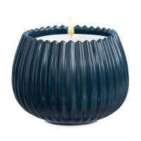 Свеча ароматическая Musk, Rose & Cedarwood, 8 см, синий, серия Edge, TKANO, Россия