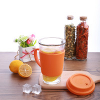 Стакан с ручкой, 500 мл, стекло, розовый, GLASSLOCK, Корея_00803120057882435490.jpg