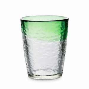 Стакан высокий Green, 350 мл, стекло ручной работы, зеленый, серия Invisible, ROOMERS TABLEWARE, Нидерланды, Бокалы для коктейлей