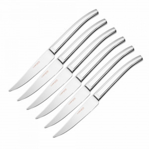 Набор ножей для стейка, 6 штук, серия Texas, CRISTEMA, Португалия, Скидка до -25% на столовые приборы CRISTEMA
