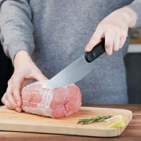Набор ножей 4 предмета, цвет рукояти - черный, серия Chopping boards and Knives, TREBONN, Италия_00816280051438695315.jpg