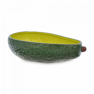 Блюдо для запекания Авокадо, 25.5 х 18 см, керамика, зеленый, серия Harvest, REPAST, Чехия, Harvest REPAST
