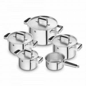 Набор кастрюль из 5-ти предметов, нержавеющая сталь,, серия Pure, ZWILLING J.A. HENCKELS, Германия, ZWILLING (Германия)