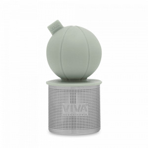 Ситечко для заваривания чая «Поплавок», 4,8 х 8,4 см, нержавеющая сталь, силикон, мятный, серия Infusion, VIVA Scandinavia, Дания, Ситечки для чая