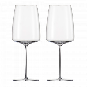 Набор бокалов для вин Fruity &amp; Delicate, ручная работа, объем 555 мл, 2 шт, серия Simplify, ZWIESEL GLAS, Германия, ZWIESEL GLAS (Германия)