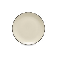 Тарелка закусочная Salt, 21 см, керамика, бежевый, серия Stacked Organic, COSTA NOVA, Португалия