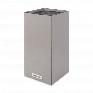 Подставка универсальная для кухонных ножей, 11х11х24 см, цвет-стальной, композитный материал, серия Elegance, ComposeEat, Россия, Подставки под ножи