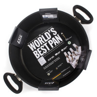 Алюминиевый сотейник с антипригарным покрытием, диаметр 28 см, высота 8 см, с двумя фиксированными ручками, литой алюминий, толщина дна 10 мм, серия Frying Pans, AMT, Германия_00782470072217756986.jpg