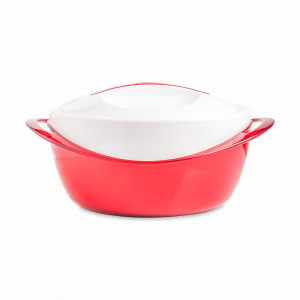 Термокастрюля , 3,5 л, нержавеющая сталь, пластик ABS, красный металлик, PINNACLE, Индия, Термосы