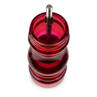 Набор мельниц для соли и перца, 18 см, прозрачный красный акрил, серия Podium, PEUGEOT, Франция_00821670063052946262.jpg