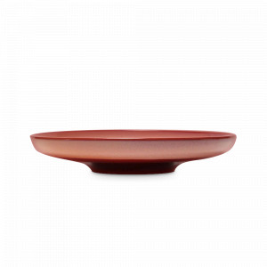 Блюдо круглое Red, 27 см, каменная керамика, красный, ROOMERS TABLEWARE, Нидерланды, Блюда сервировочные, менажницы