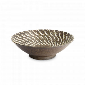 Салатник Noodle Bowl, 25.5 см, 1.6 л, фарфор, коричневый, белый, серия Mixed Bowls, TOKYO DESIGN, Нидерланды, Салатники, чаши сервировочные