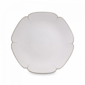 Тарелка закусочная Cream, 20 см, каменная керамика, кремовый, серия Essential Asia, ROOMERS TABLEWARE, Нидерланды, Тарелки керамические