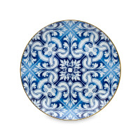 Тарелка десертная, 20 см, фарфор, декор, серия Transatlantica, VISTA ALEGRE, Португалия