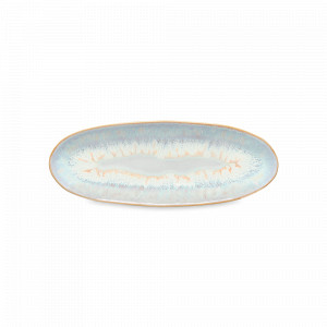 Блюдо овальное Sal, 24.3 х 9.2 см, керамика, кремовый, серия Brisa, COSTA NOVA, Португалия, Brisa COSTA NOVA