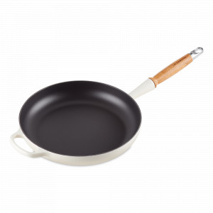 Сковорода , 28 см, чугун, бежевый, серия Meringue, LE CREUSET, Франция, LE CREUSET (Франция)