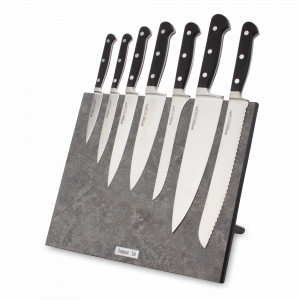 Набор кухонных ножей, 7 штук, на магнитной подставке ComposeEat, серия Classic Pro, BERGER CUTLERY, Германия, Набор кухонных ножей премиум