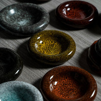 Тарелка обеденная Gold, 24 см, керамика, золотой, ROOMERS TABLEWARE, Нидерланды_00818380040567871652.jpg