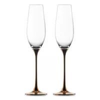 Набор бокалов для шампанского, 2 шт., 180 мл, медный, серия Champagner Exclusive, EISCH, Германия, 