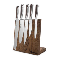 Набор из 5-ти кухонных ножей на подставке, серия Delta, GUDE, Германия
